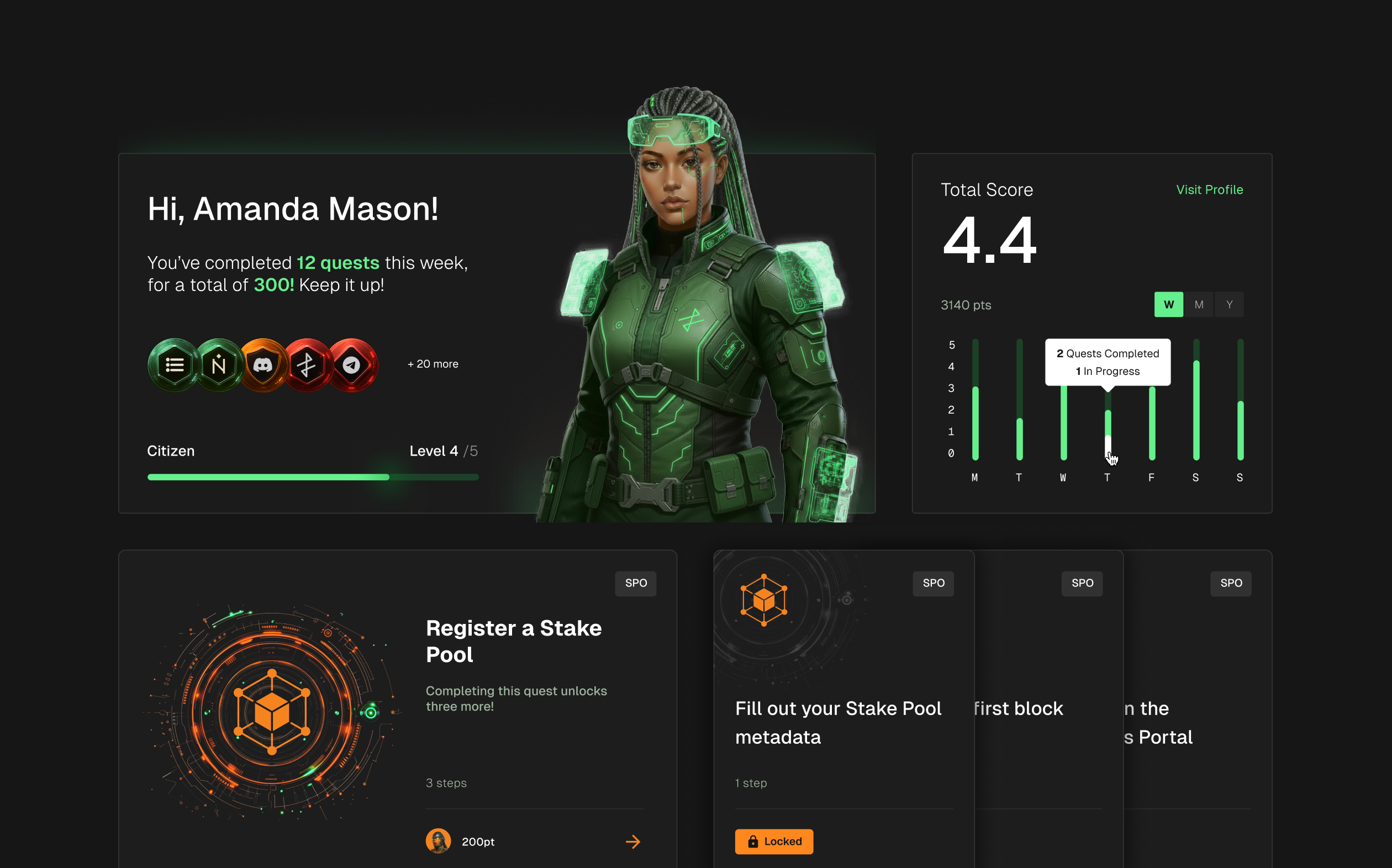 Reputation System by Apex Fusion — case study preview